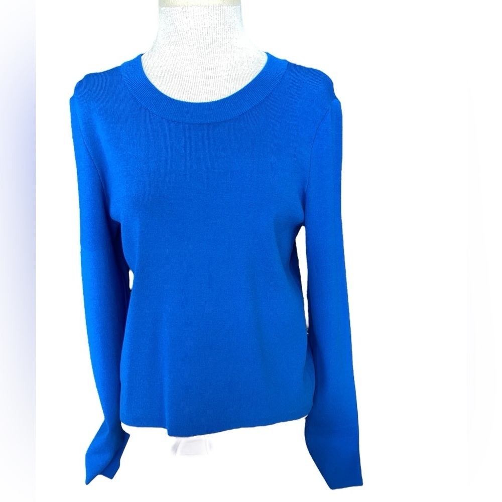 T-025 Hunter Bell New York‎ Callie Electric Blue SLIM Sweater
